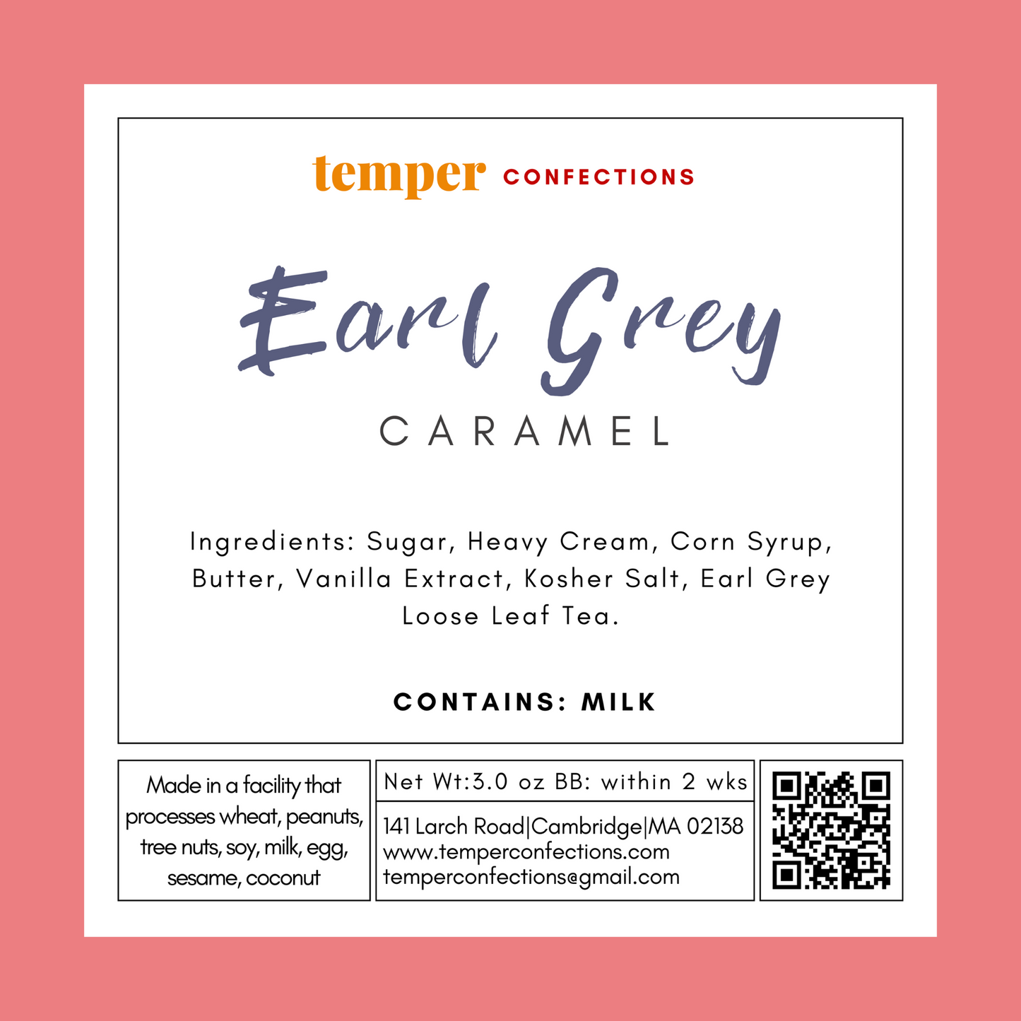 Blue Flower Earl Grey Caramel
