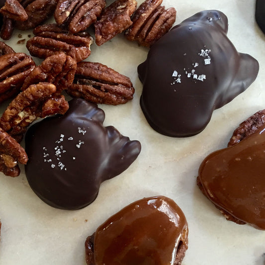 Pecan Bourbon Caramel Cluster